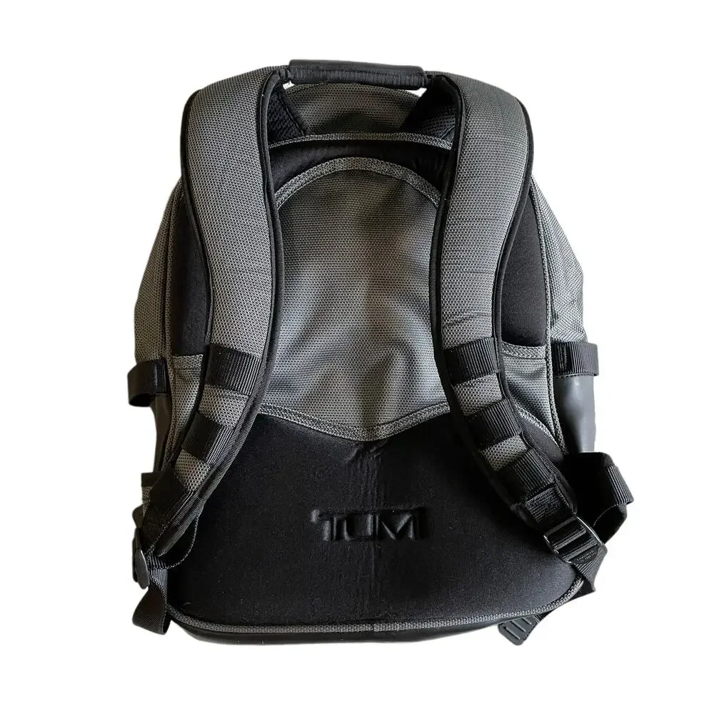 Tumi Laptop Backpack Gray Black Unisex